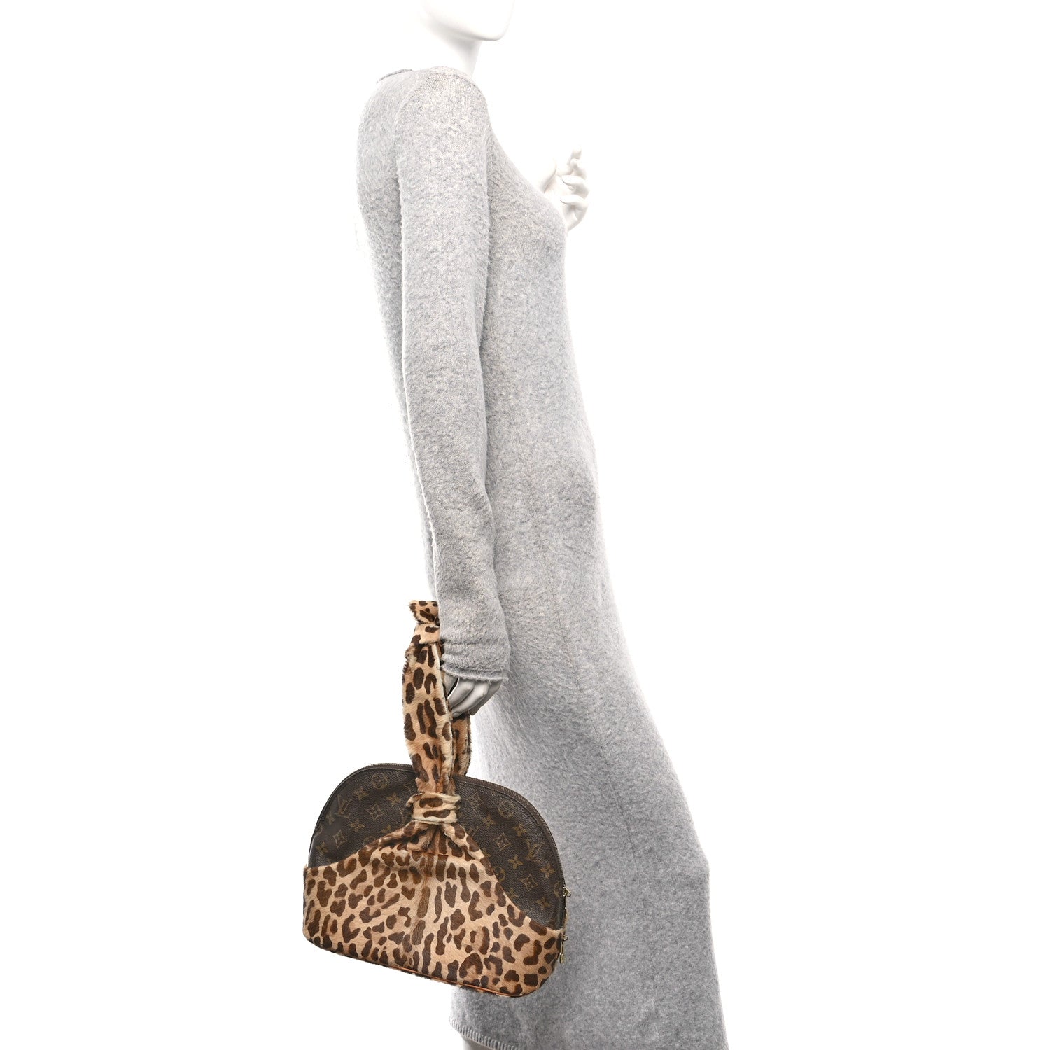 Louis Vuitton Monogram Azzedine Alaia Leopard Alma 2 of 13
