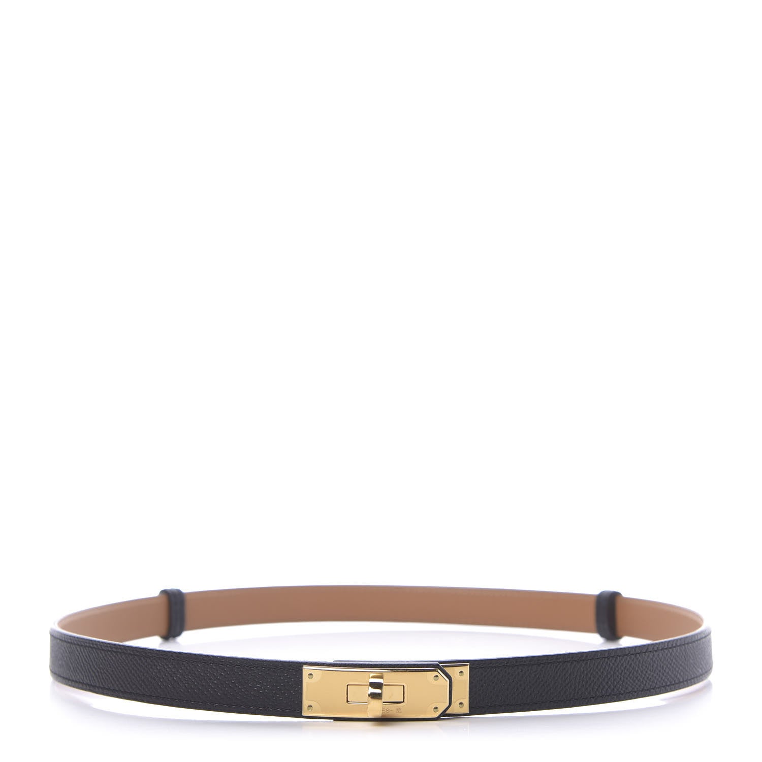Hermes Epsom Kelly Belt Black 1 of 5