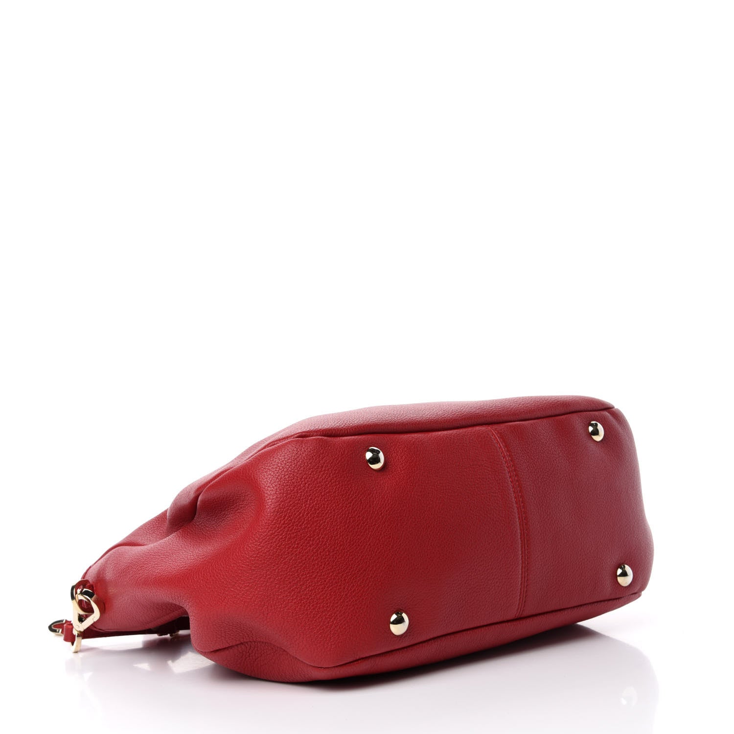 Jimmy Choo Grainy Calfskin Tote Red 4 of 9