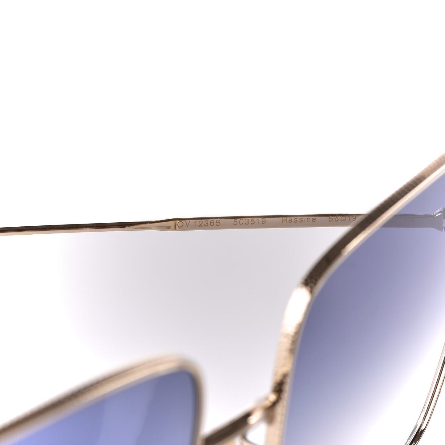 Rassine Square Sunglasses Gold