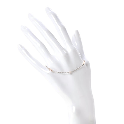 Mikimoto 18K White Gold Akoya Pearl 3.5-4mm Station Bracelet 2 of 5