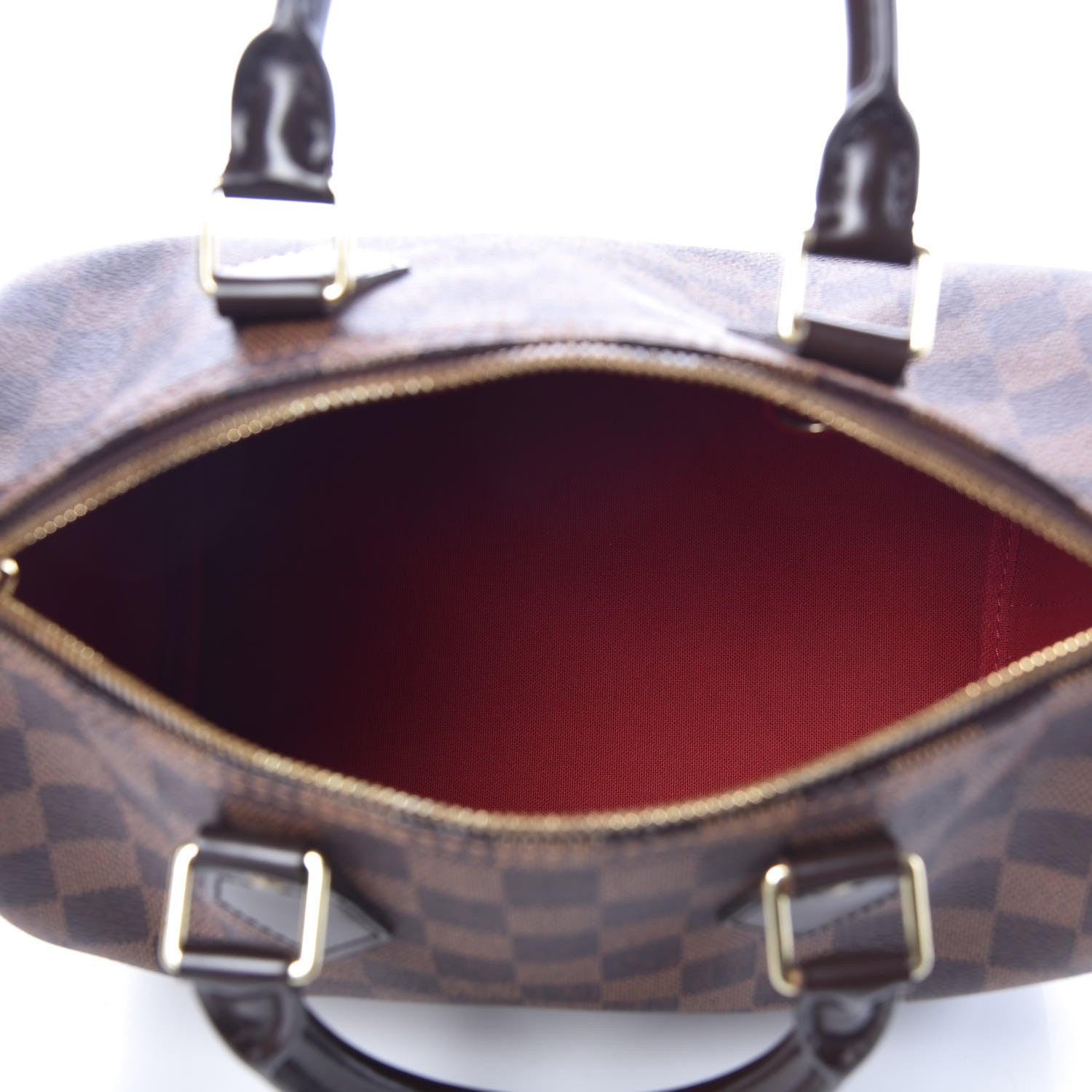 Louis Vuitton Damier Ebene Speedy Bandouliere 25 5 of 9
