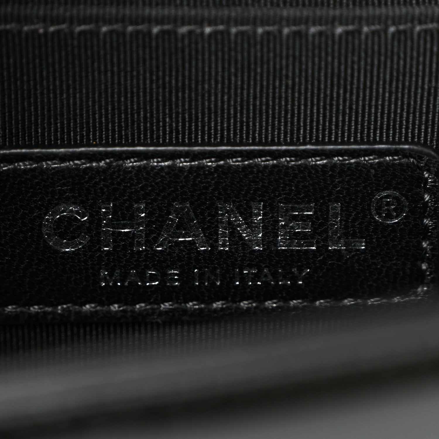 Chanel Patent Glitter PVC Chevron Quilted Medium Boy Flap Black Silver 6 of 9