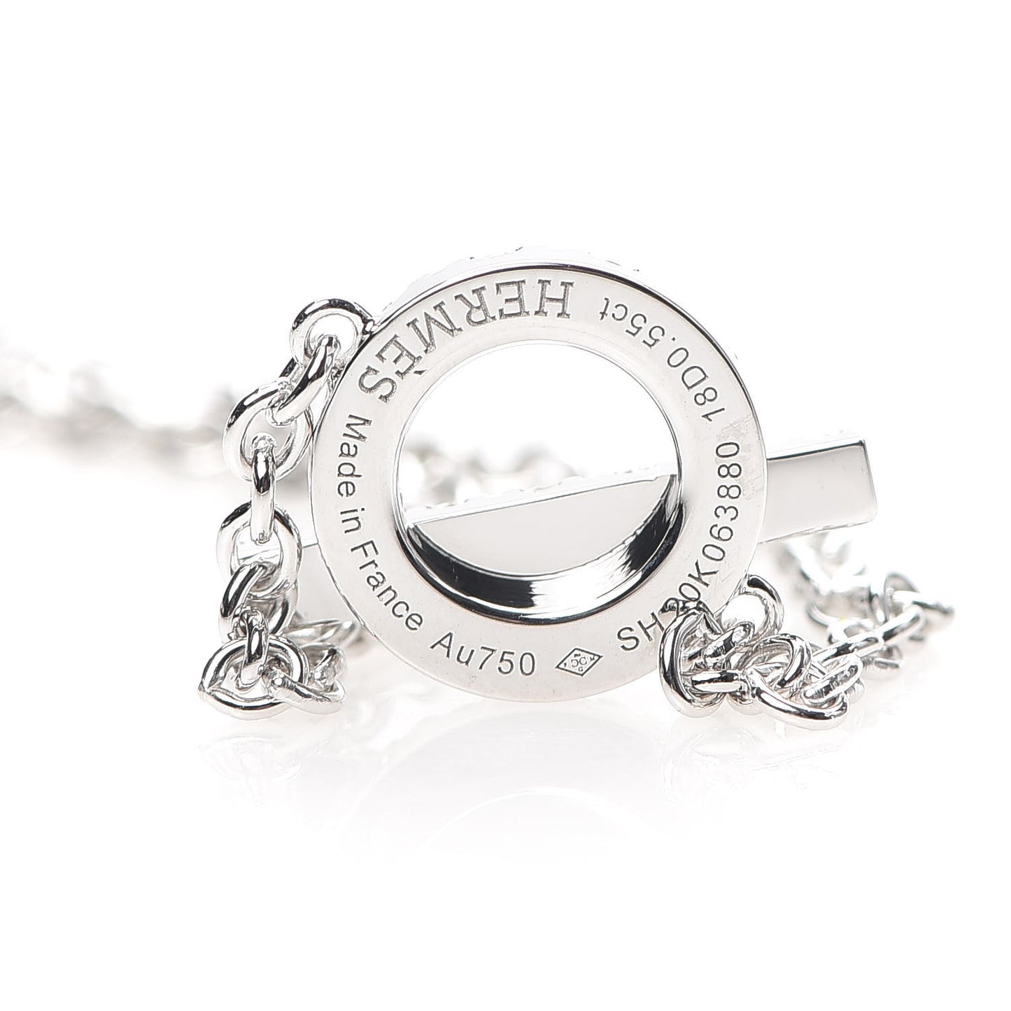 18K White Gold Diamond Finesse Bracelet SH