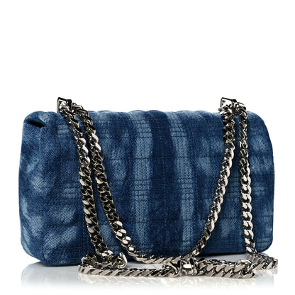 Burberry Denim Quilted Small Lola Bag Blue 3 of 11