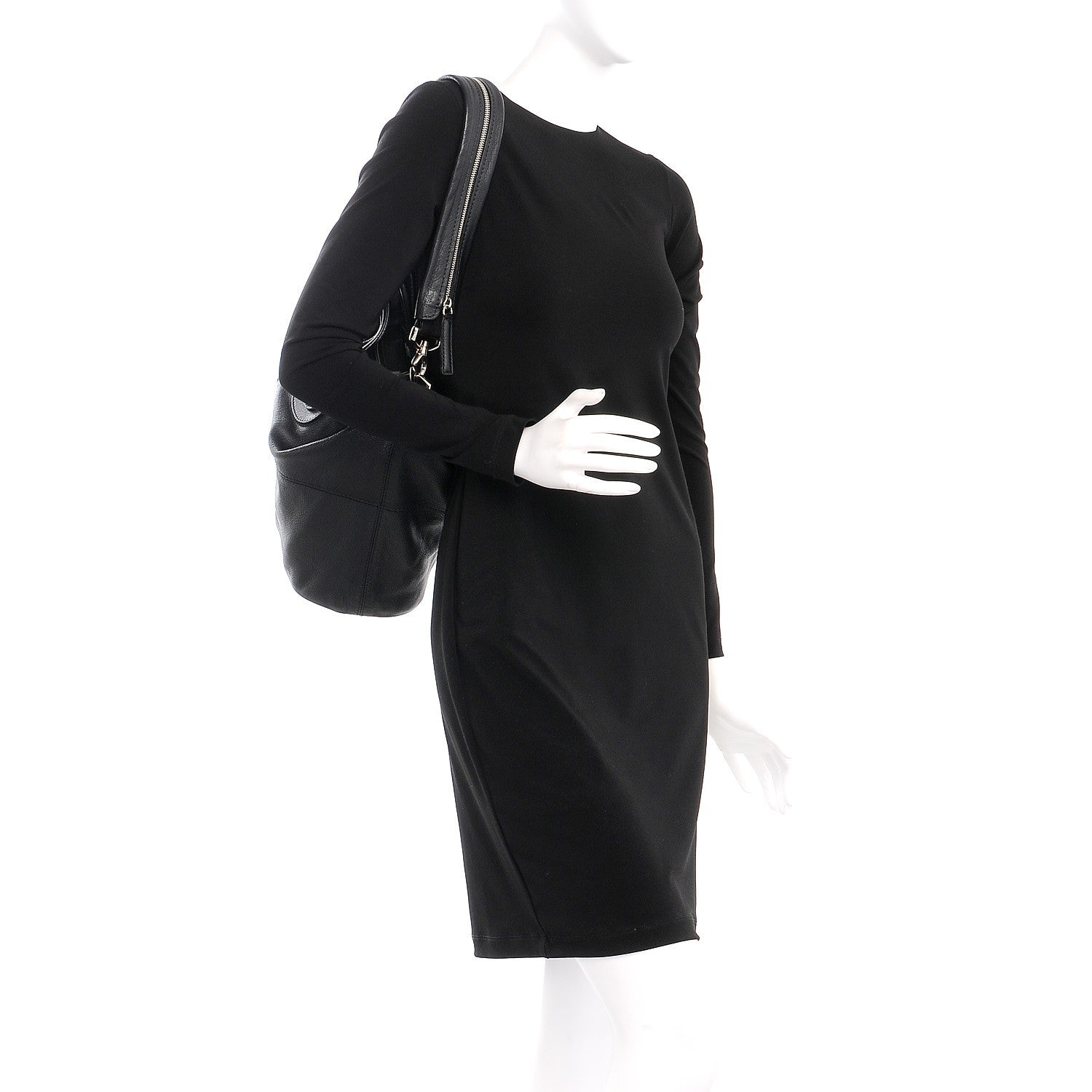 Givenchy Sugar Goatskin Medium Nightingale Black 2 of 8