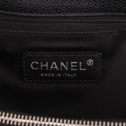 Chanel Caviar Quilted Grand Shopping Tote GST Black 6 of 9