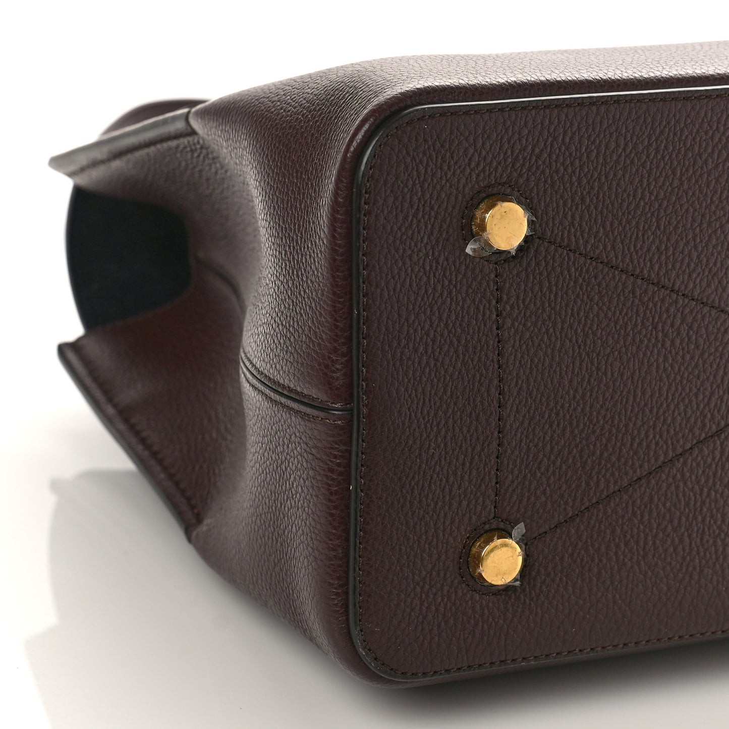 Small Classic Grain Calfskin Seaton Oxblood