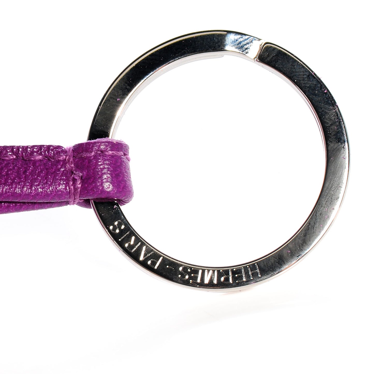 Lambskin Carmen Tassel Key Holder Anemone