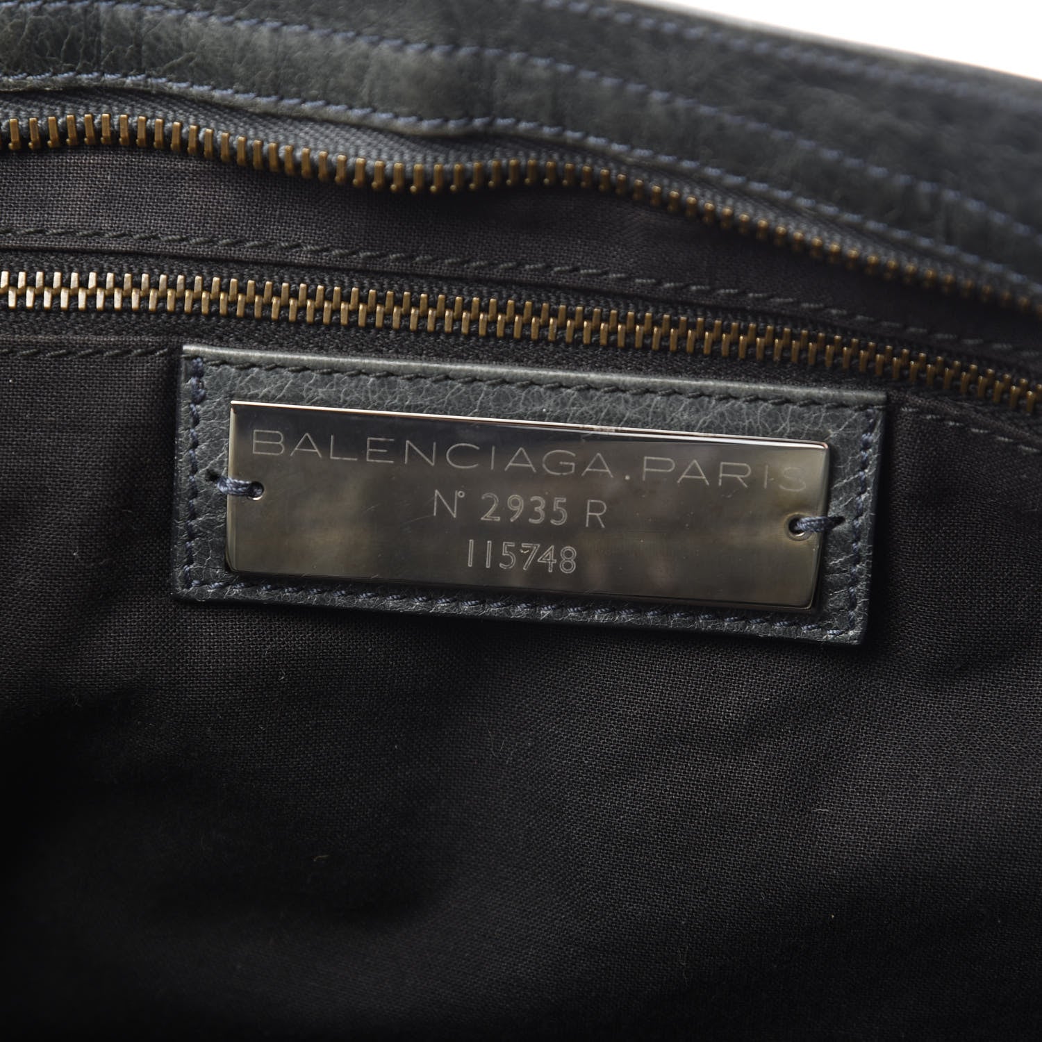 Balenciaga Agneau Classic Hardware City Anthracite 6 of 14