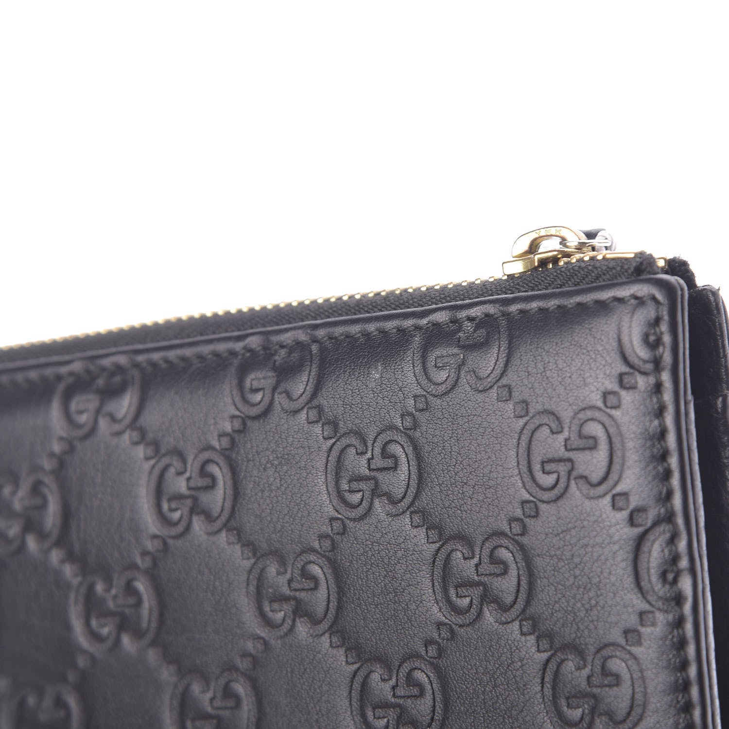 Gucci Guccissima Donna Long Wallet Black 10 of 10