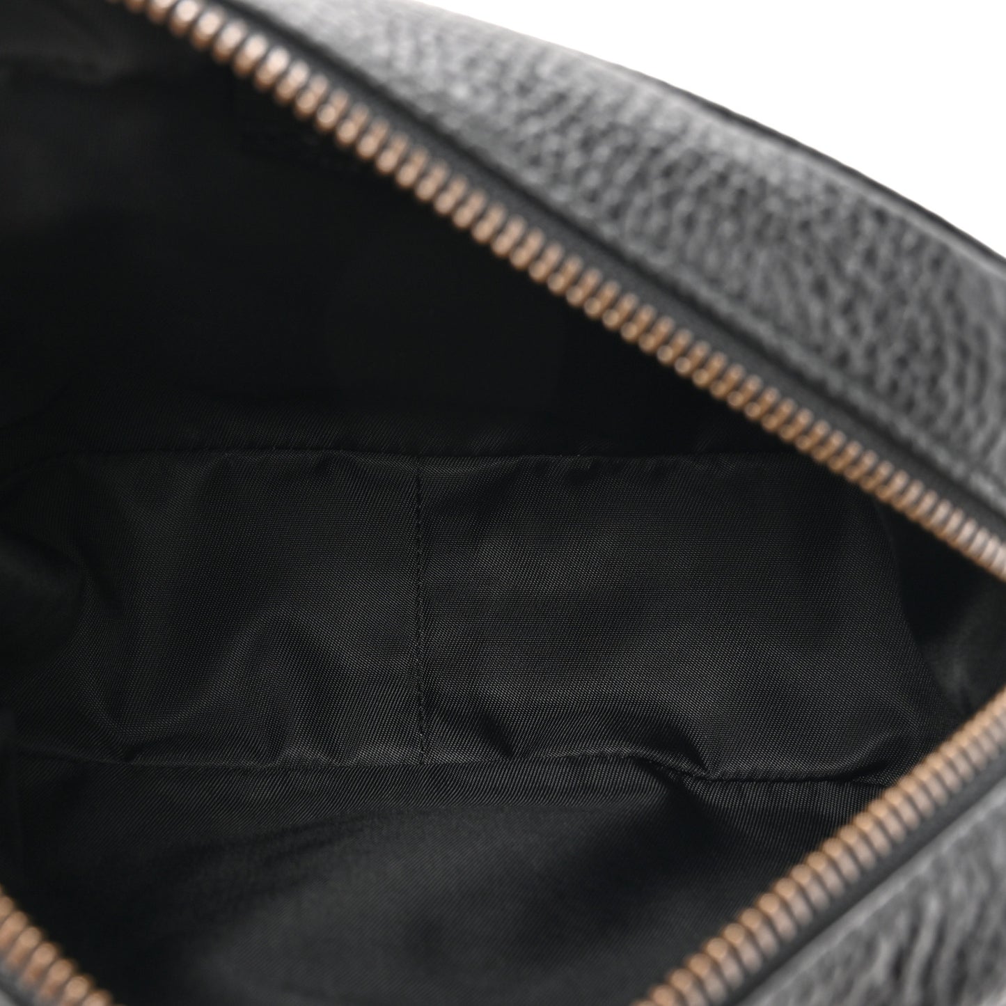Pebbled Calfskin Mini Soho Disco Bag Black