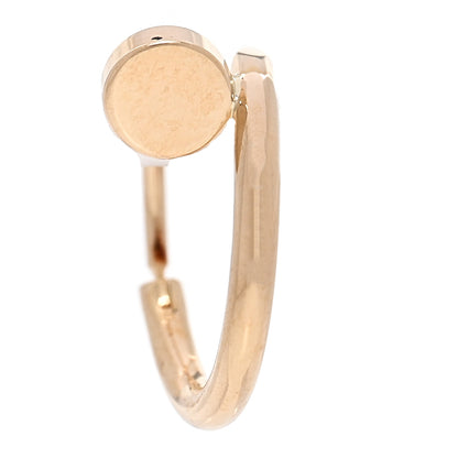 Cartier 18K Yellow Gold Juste Un Clou Single Hoop Earring 1 of 4