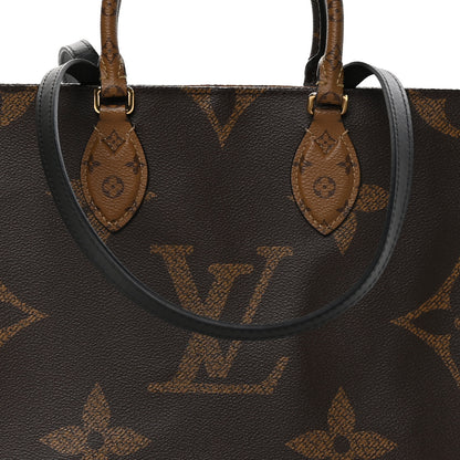 Louis Vuitton Reverse Monogram Giant Onthego MM 7 of 10
