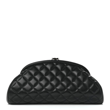 Chanel Lambskin Quilted Timeless Clutch Black 1 of 11