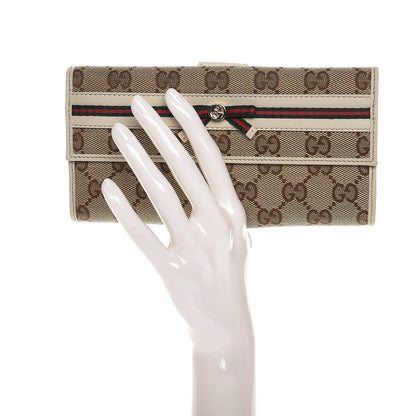 Gucci Monogram Mayfair Continental Wallet Off White 2 of 8