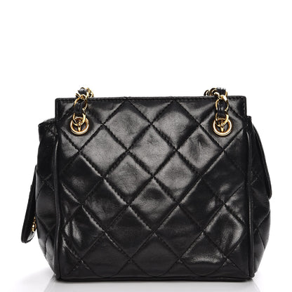 Chanel Lambskin Quilted Small Shoulder Bag Black 1 of 11
