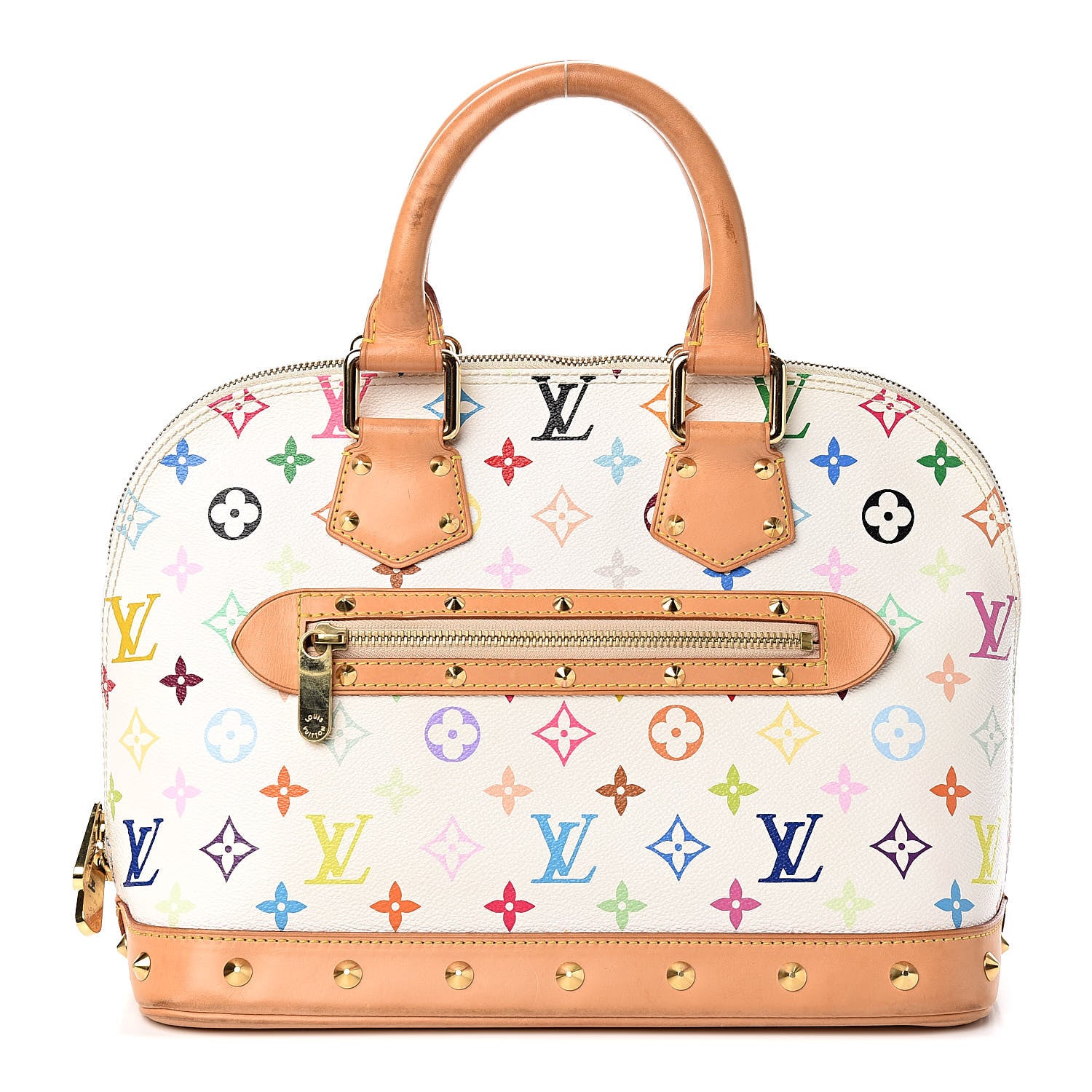 Louis Vuitton Monogram Multicolor Alma White 1 of 19