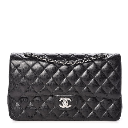 Chanel Caviar Quilted Medium Double Flap Black 1 of 10