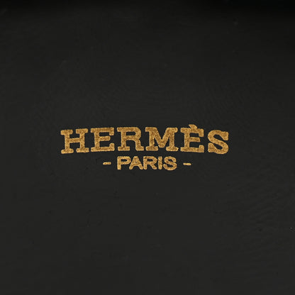 Hermes Enamel Printed Extra Wide Bracelet 70 Black 4 of 5