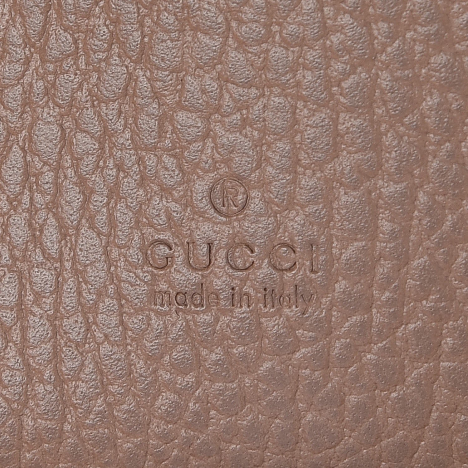 Gucci Dollar Calfskin GG Marmont Card Case Porcelain Rose 6 of 7