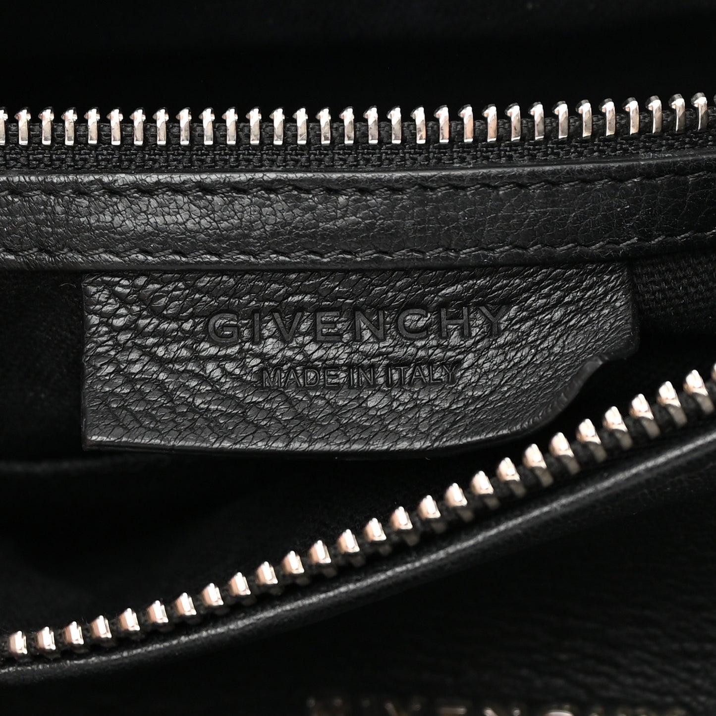 Sugar Goatskin Small Pandora Black