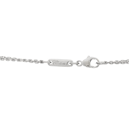 Chopard 18K White Gold Happy Spirit Heart Pendant Necklace 3 of 3