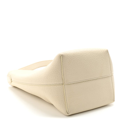 The Row Grained Calfskin Small N/S Park Tote Ivory 4 of 9