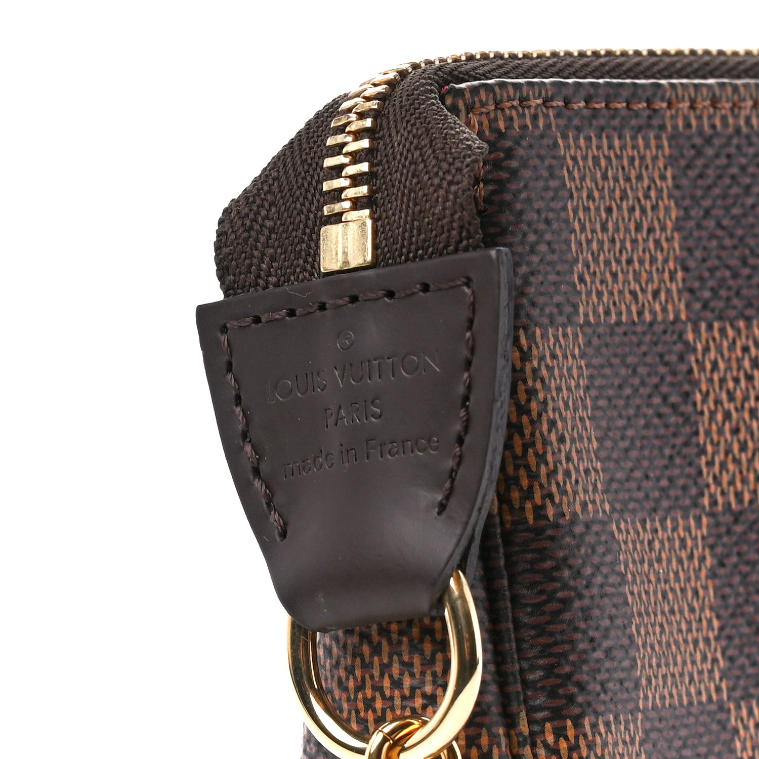 Louis Vuitton Damier Ebene Mini Pochette Accessories 6 of 10