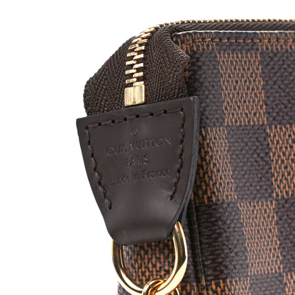 Louis Vuitton Damier Ebene Mini Pochette Accessories 6 of 10