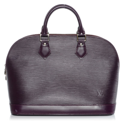 Louis Vuitton Epi Alma Cassis Purple 1 of 7