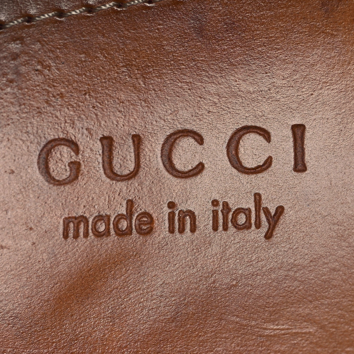 Gucci Road Calfskin Web Mens Horsebit Driver Loafers 9 Maritime 9 of 14