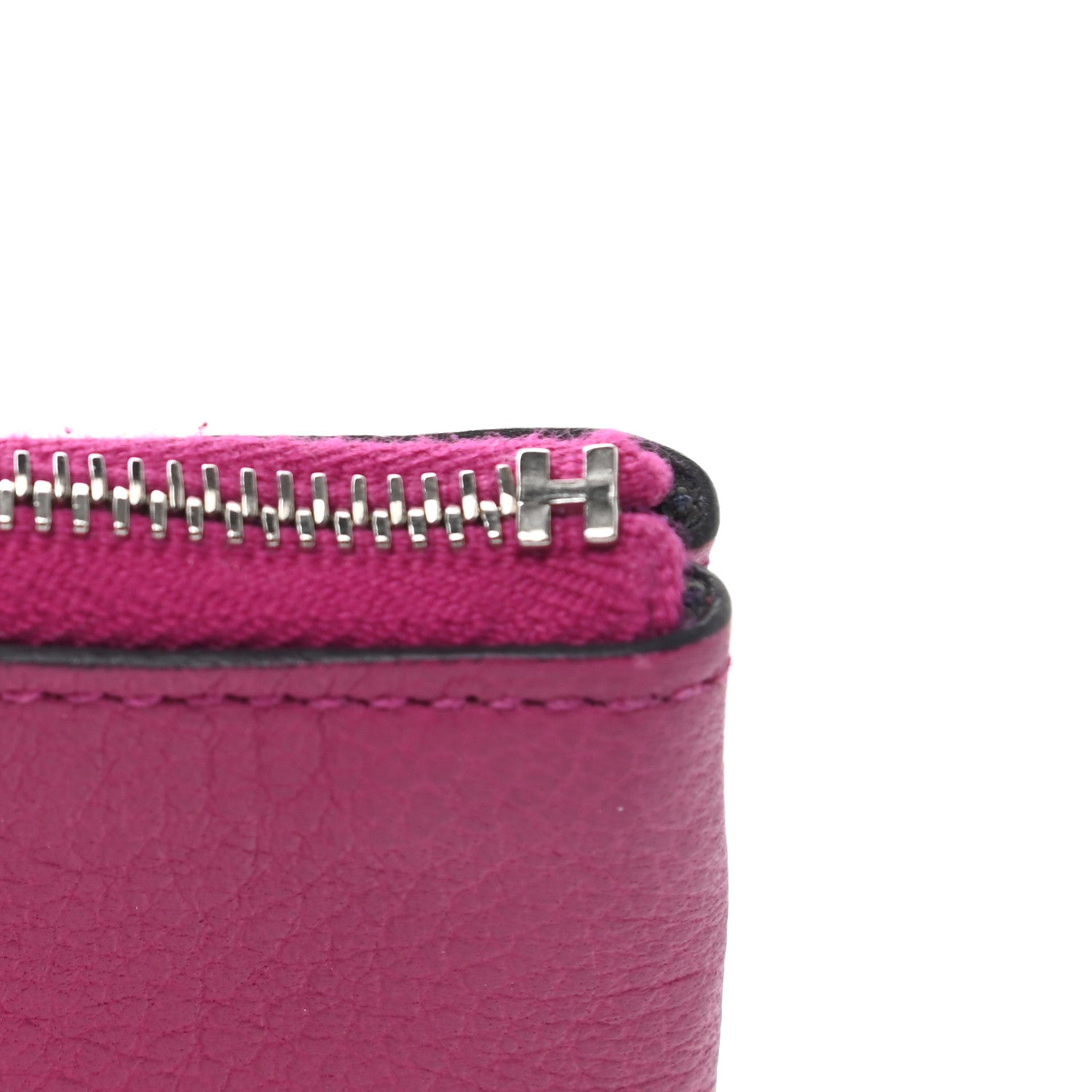 Hermes Evercolor Atout Pouch Rose Pourpre Bleu Saphir 9 of 10