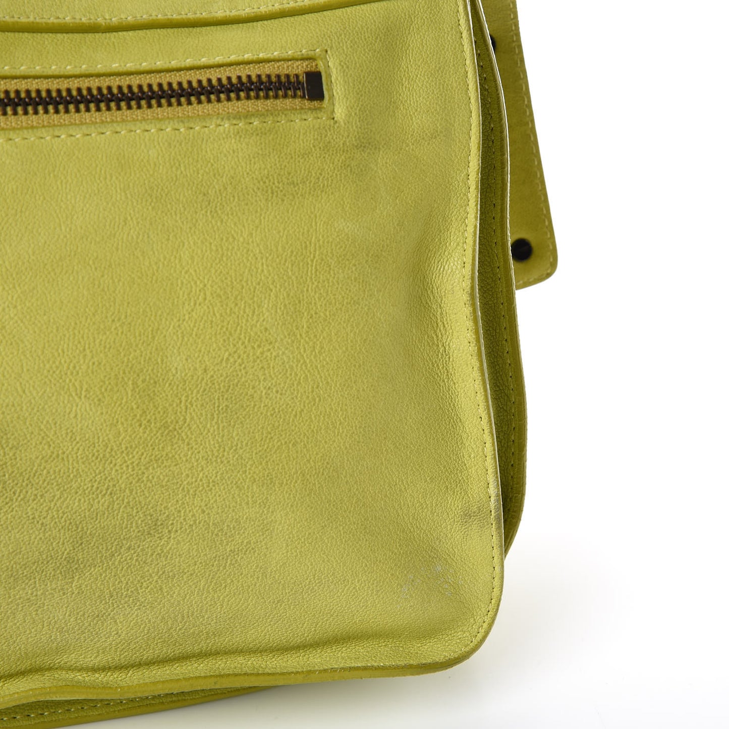 Lambskin Medium PS1 Satchel Citron