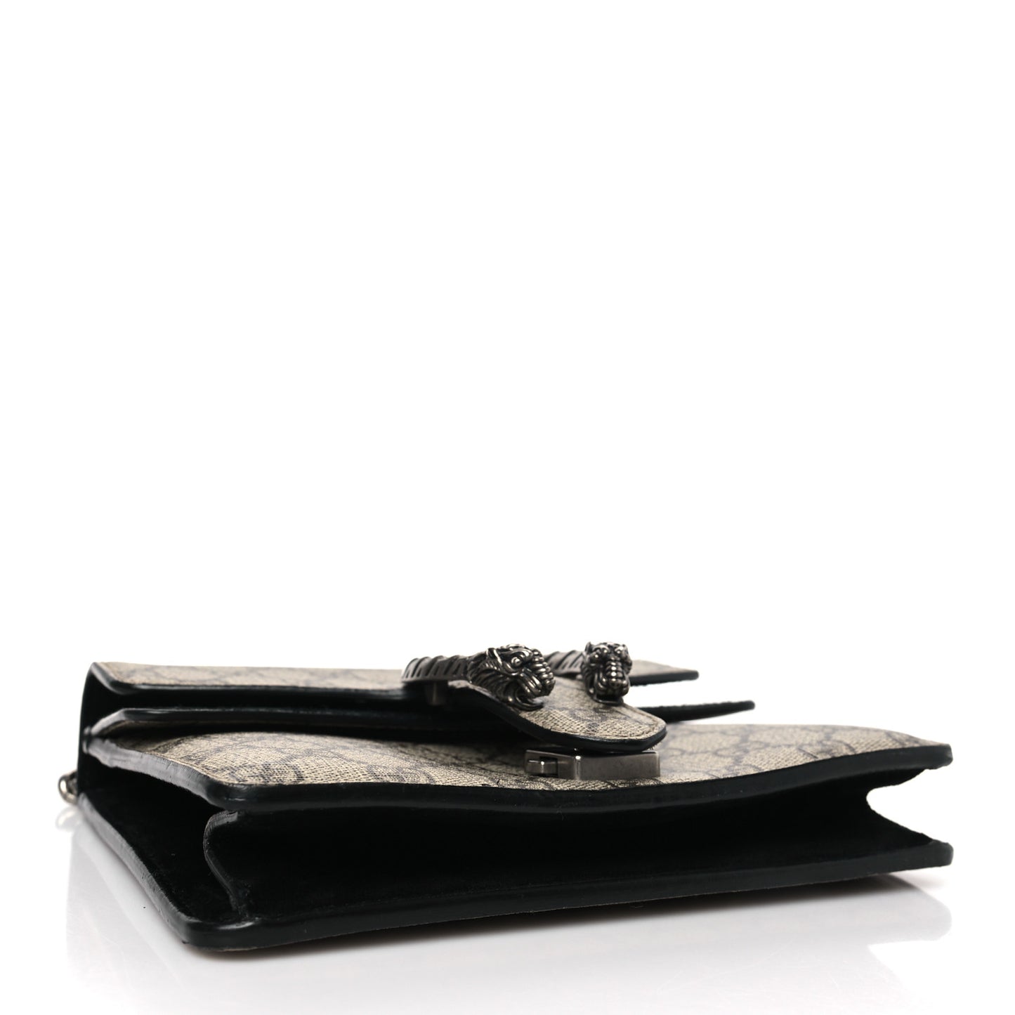 GG Supreme Monogram Mini Dionysus Shoulder Bag Black