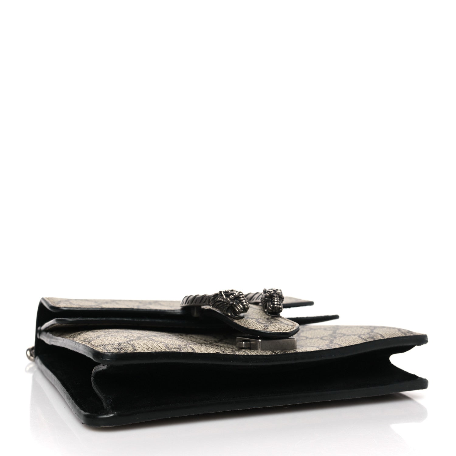 Gucci GG Supreme Monogram Mini Dionysus Shoulder Bag Black 4 of 10