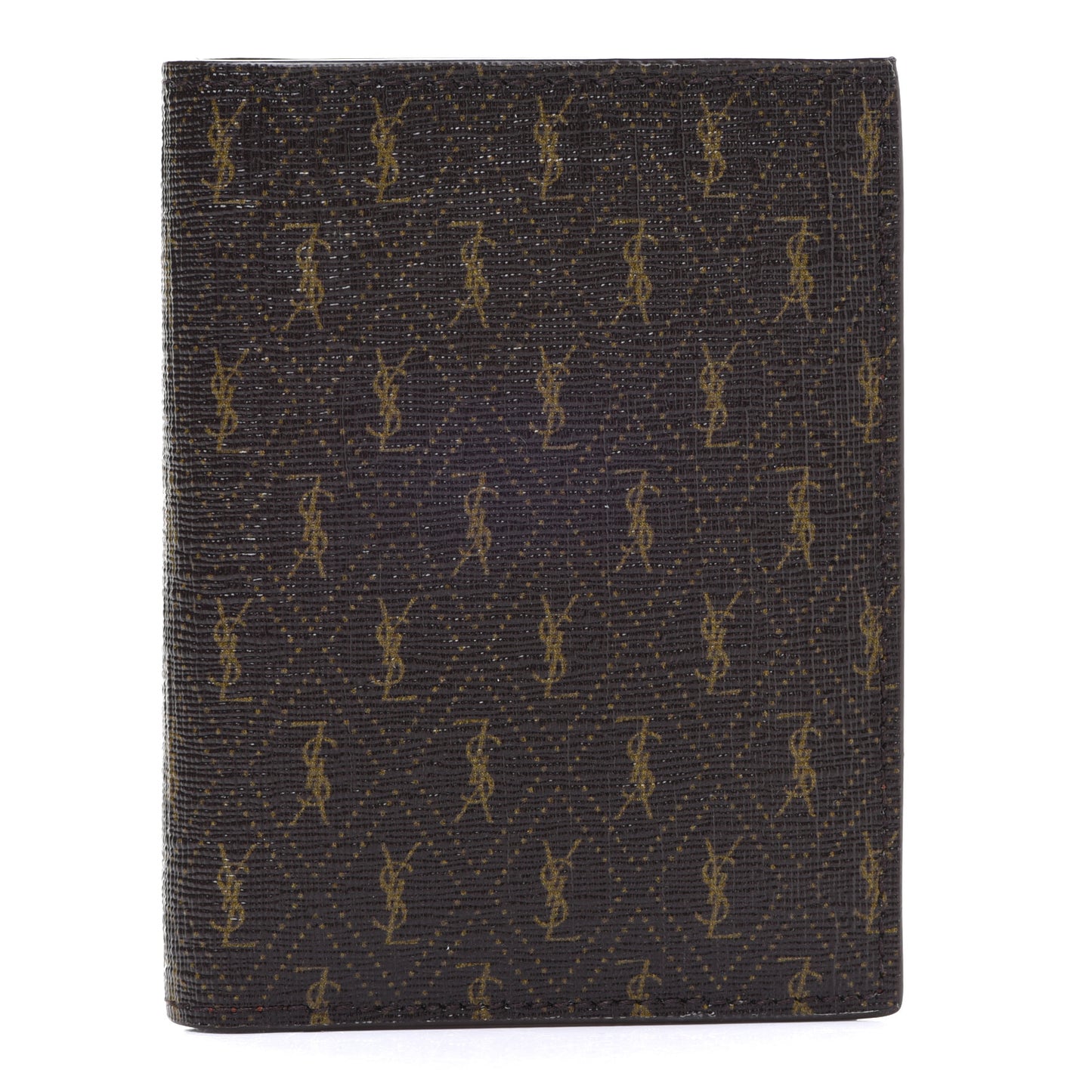 Classic Toile Monogram Bi-Fold Wallet Brown