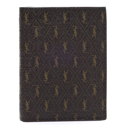Saint Laurent Classic Toile Monogram Bi-Fold Wallet Brown 1 of 8