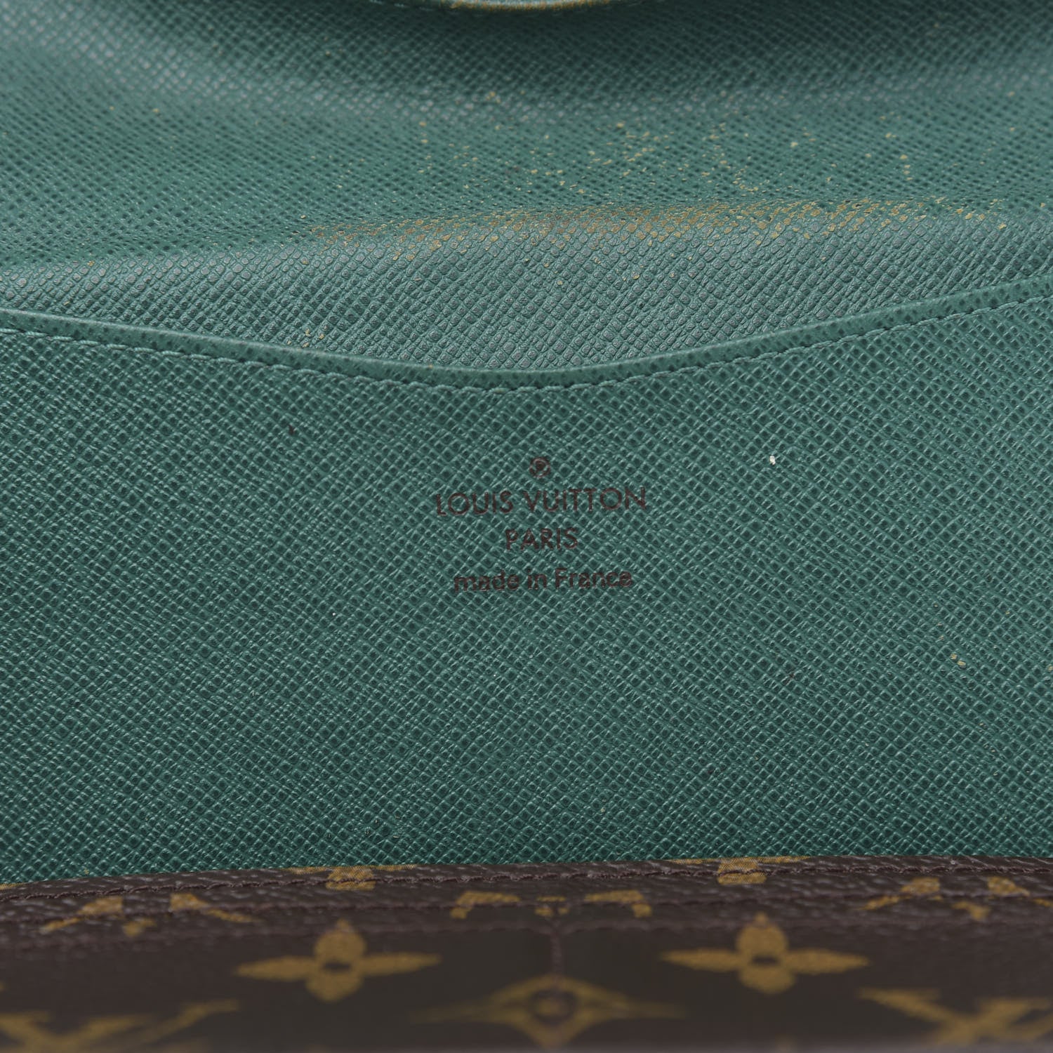 Louis Vuitton Monogram Josephine Wallet Vert 6 of 12