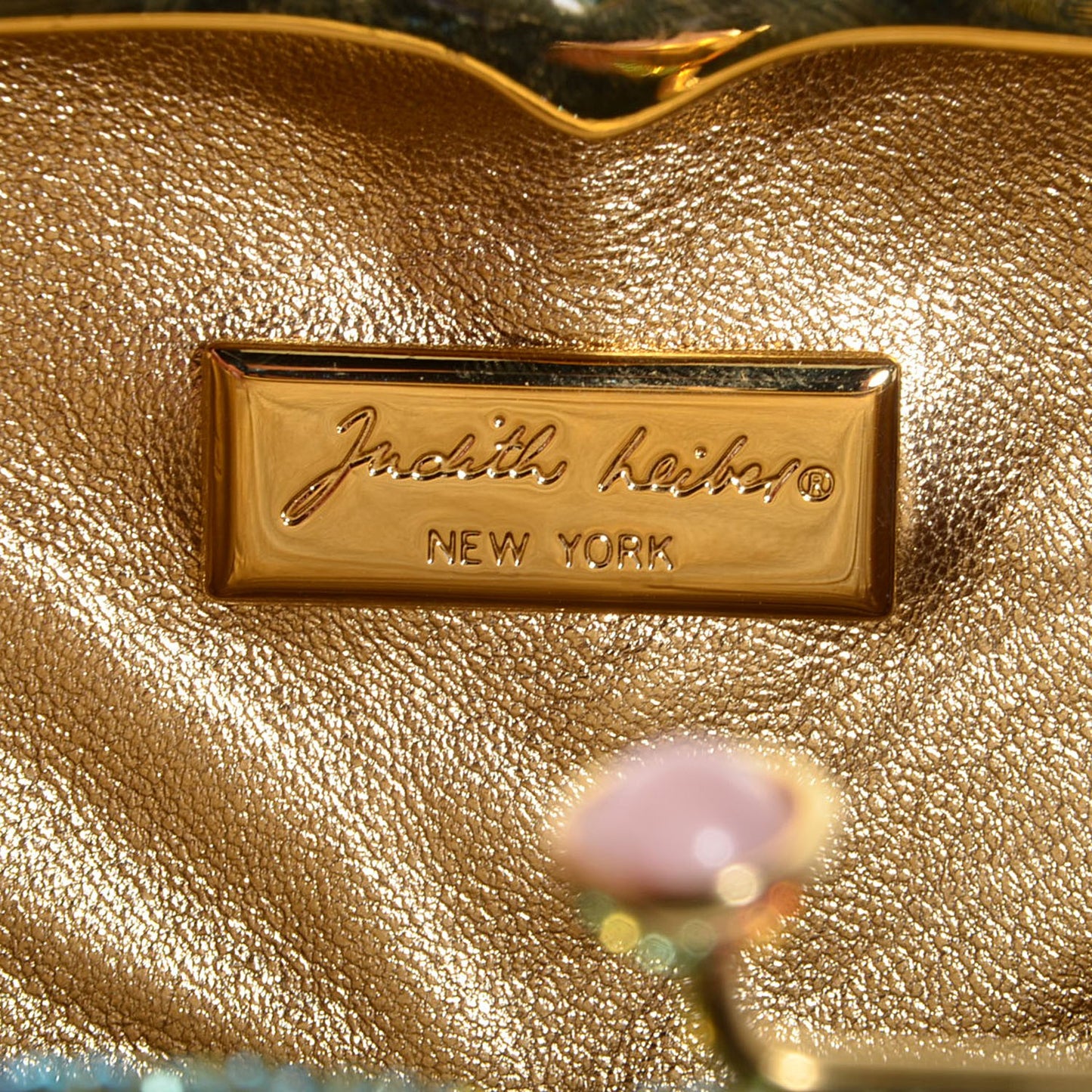 Swarovski Crystal Flower Minaudiere Clutch
