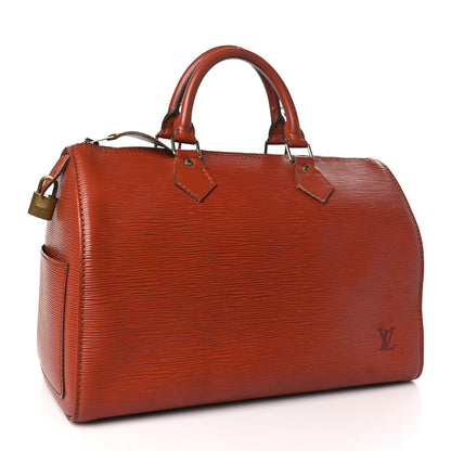 Louis Vuitton Epi Speedy 30 Kenyan Fawn 3 of 11