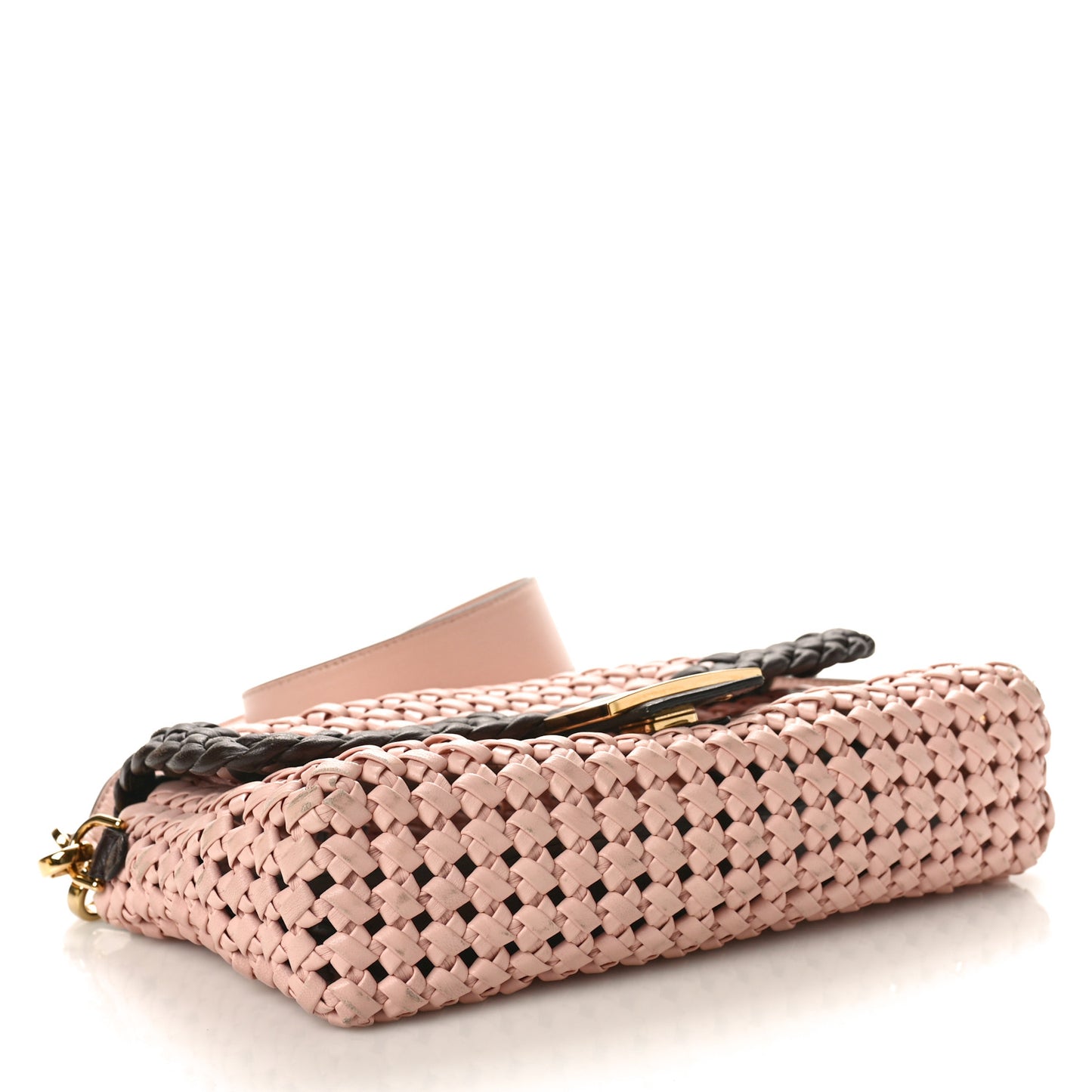 Nappa Intreccio Baguette Rosa Confetti Fondant