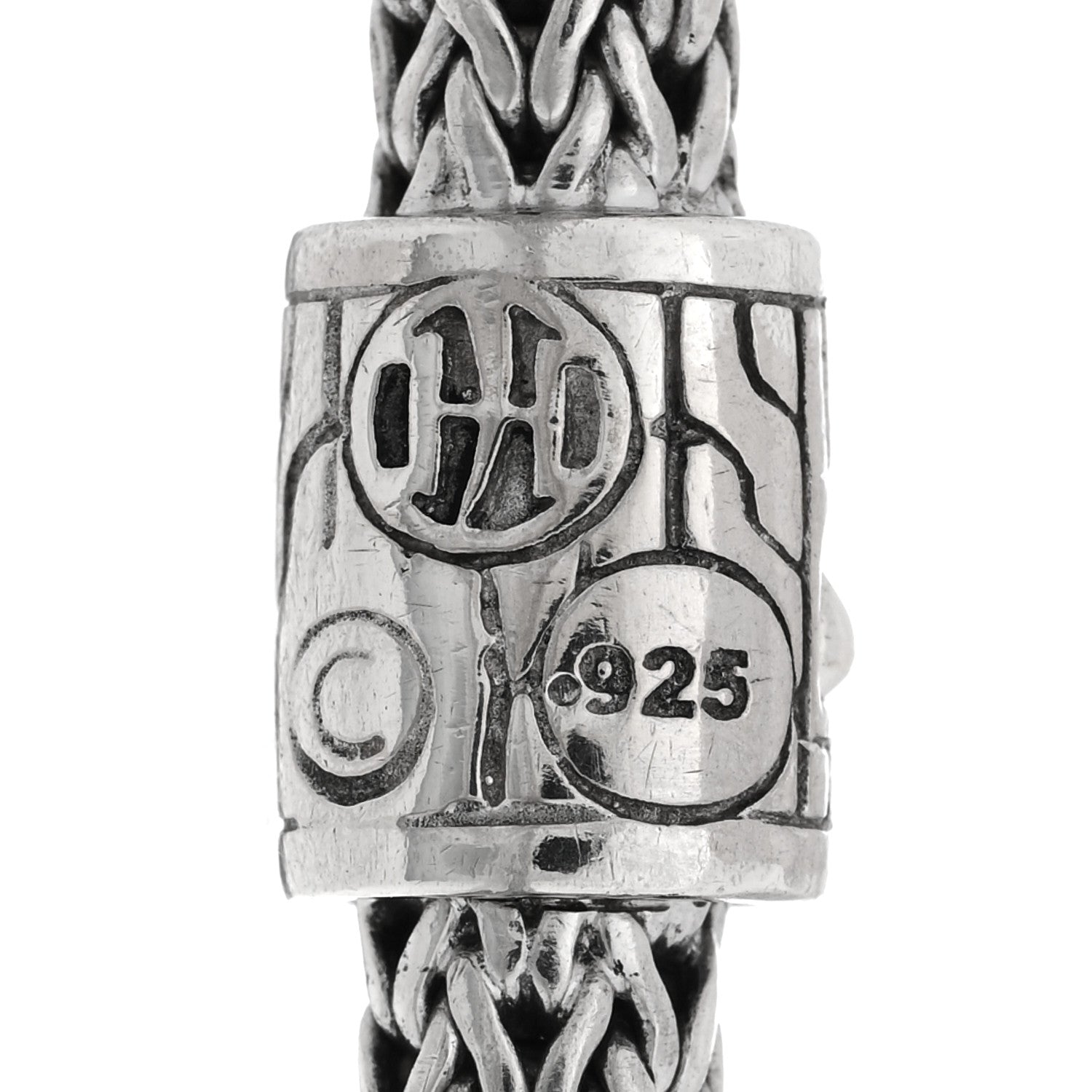 John Hardy Sterling Silver Black Sapphire 5mm Classic Chain Bracelet 3 of 3