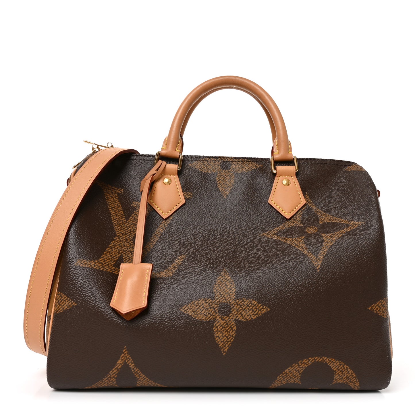Reverse Monogram Giant Speedy Bandouliere 30