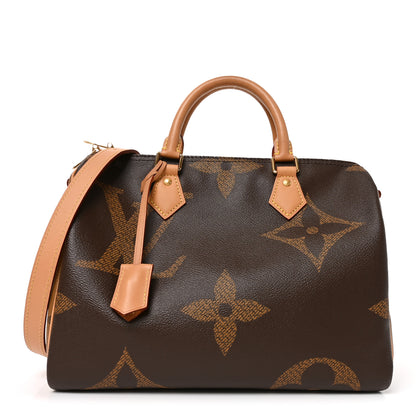 Louis Vuitton Reverse Monogram Giant Speedy Bandouliere 30 1 of 10