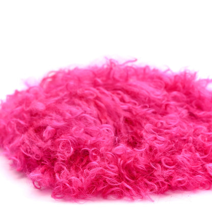 Saint Laurent Fur Mini Pac Pac Pouch On Chain Fuchsia 9 of 12