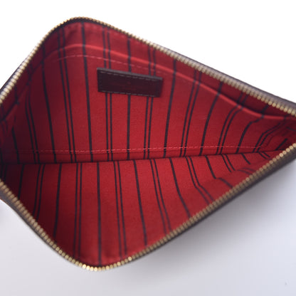 Louis Vuitton Damier Ebene Neverfull MM GM Pochette 5 of 8