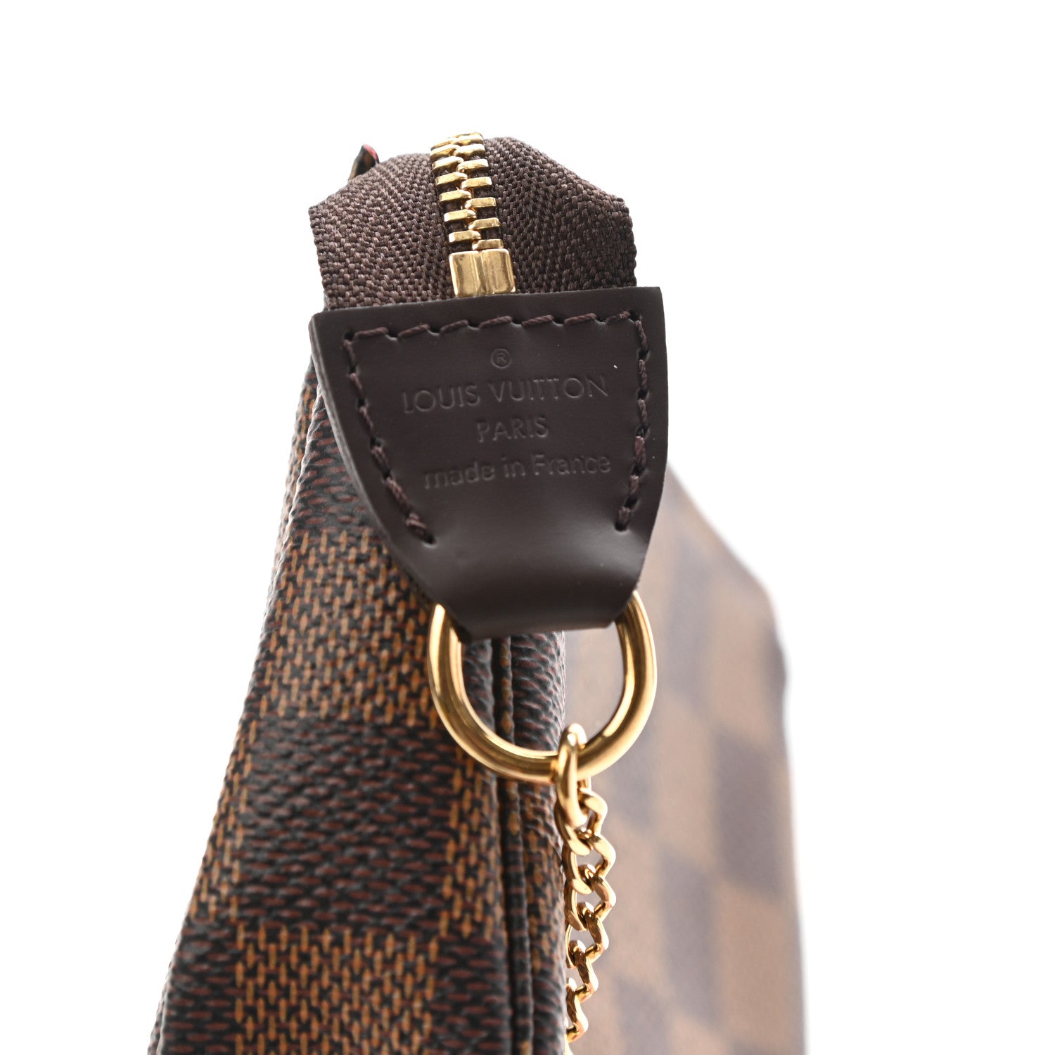 Louis Vuitton Damier Ebene Mini Pochette Accessories 7 of 7