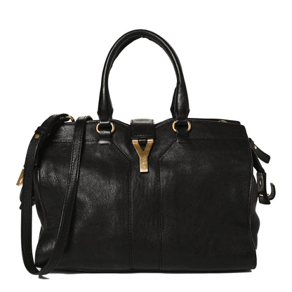 Saint Laurent Sheepskin Small Cabas ChYc Black 1 of 14