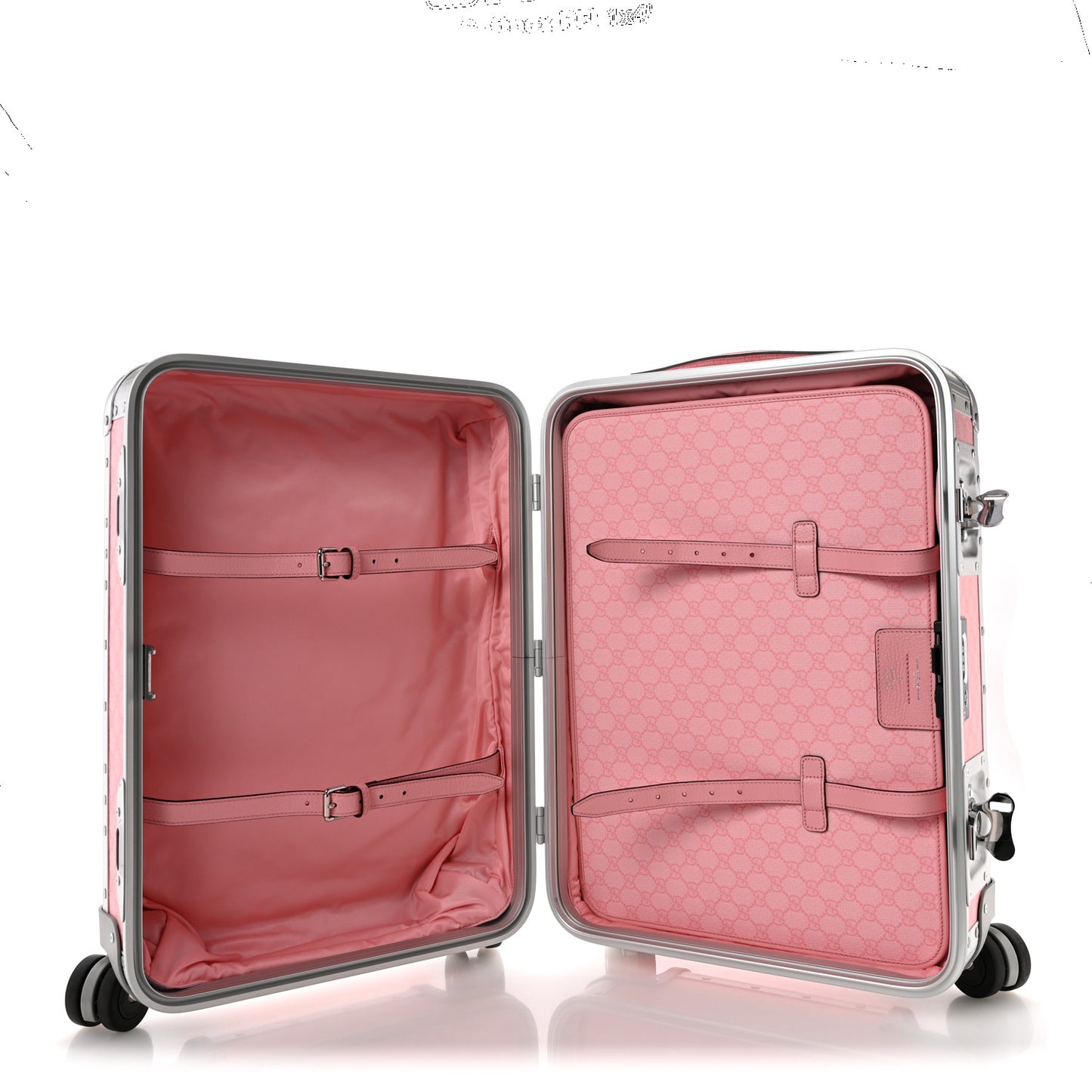GG Supreme Monogram Porter Cabin Plus Suitcase Pink
